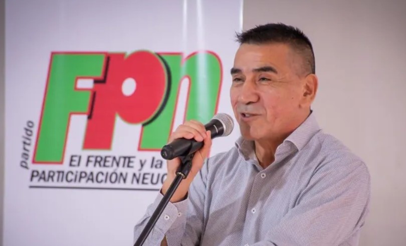 El intendente Ramón Rioseco hablando sobre el proyecto del Parque Solar y la soberanía de Vaca Muerta.