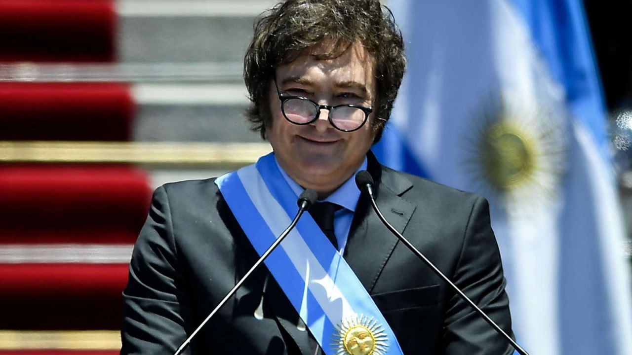 El presidente Javier Milei
