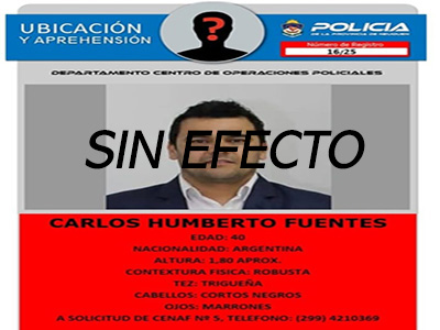 Busqueda del funcionario sin efecto