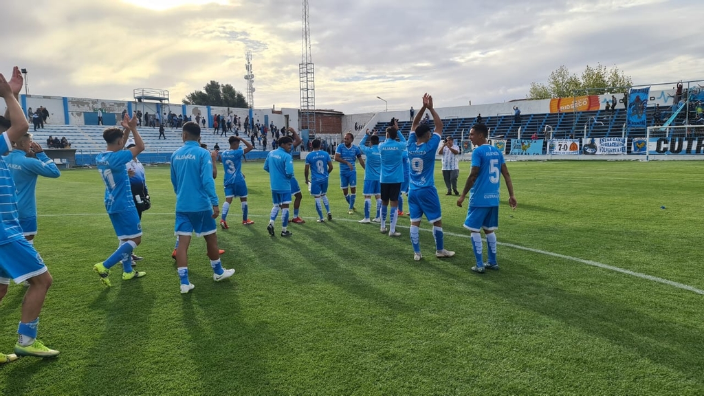 Fachada del Club Alianza de Cutral Co, donde se proyecta la nueva obra de infraestructura.