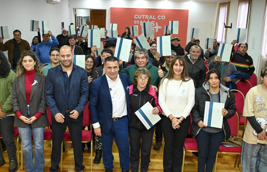 El Municipio de Cutral Co entregó el primer aporte anual de forraje a 40 productores.