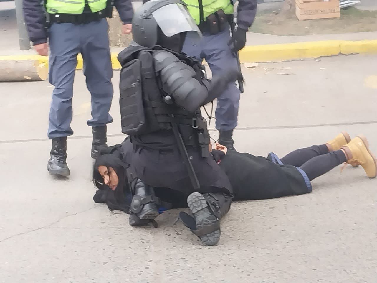 Imagenes sensibles detenidos mediante el desalojo
