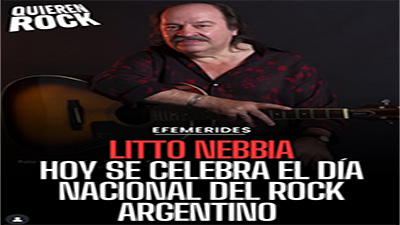 Imagen de Litto Nebbia, Los Gatos, o una representación icónica del rock argentino.