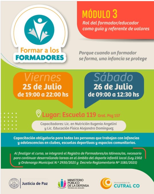 Flayer formar a los formadores