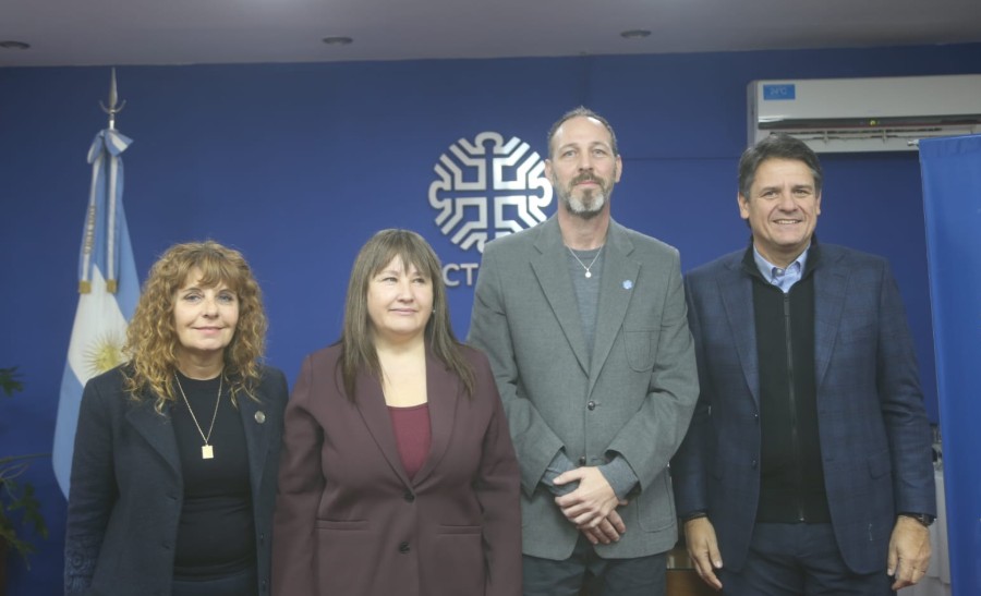 Gaido y Lopes acordaron un plan de obras y la inserción de la UNCo en el Polo Científico Tecnológico.