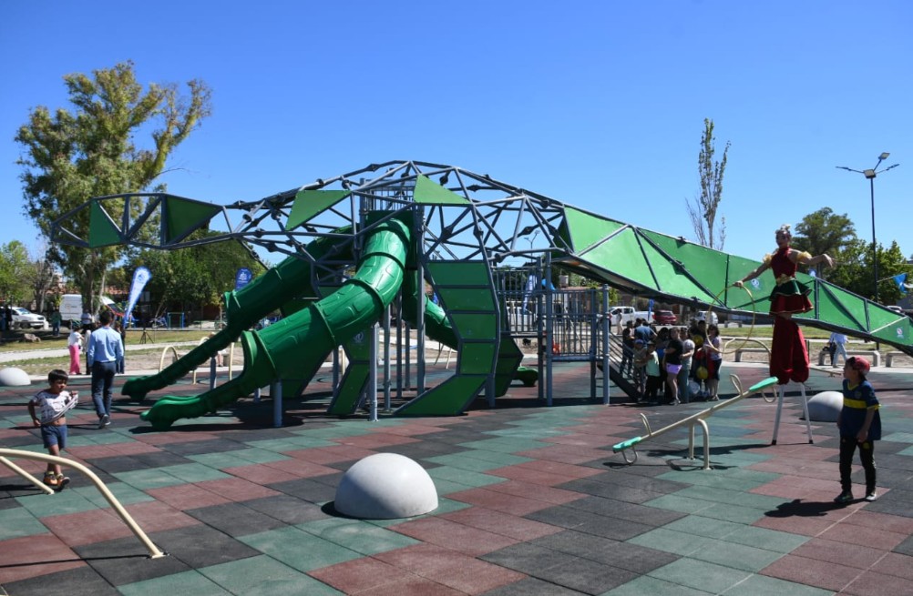 Uno de los parques temáticos desarrollados por la Municipalidad de Neuquén.