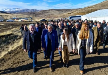 obra de gas para la región alto neuquén.