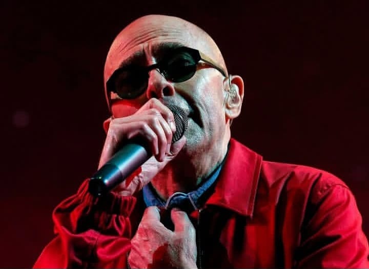 El Indio Solari y su mensaje en defensa de la Ley de Glaciares.