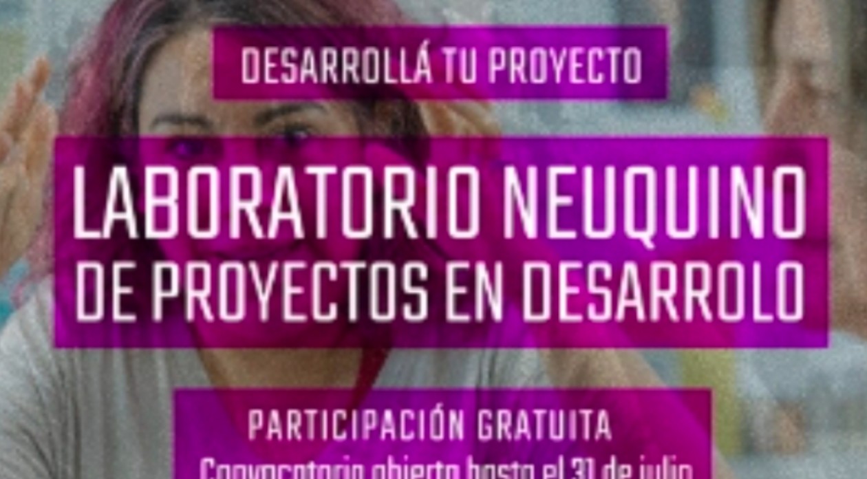 Afiche oficial del Laboratorio Neuquino de Proyectos en Desarrollo del FAN 2026.