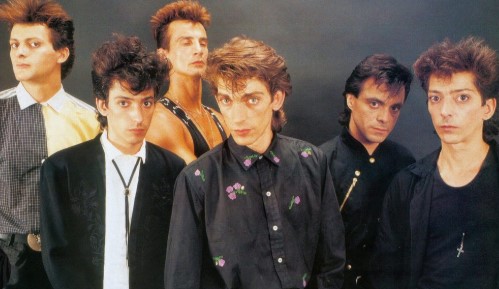 Miembros de la banda Virus o una imagen del álbum 'Locura'.