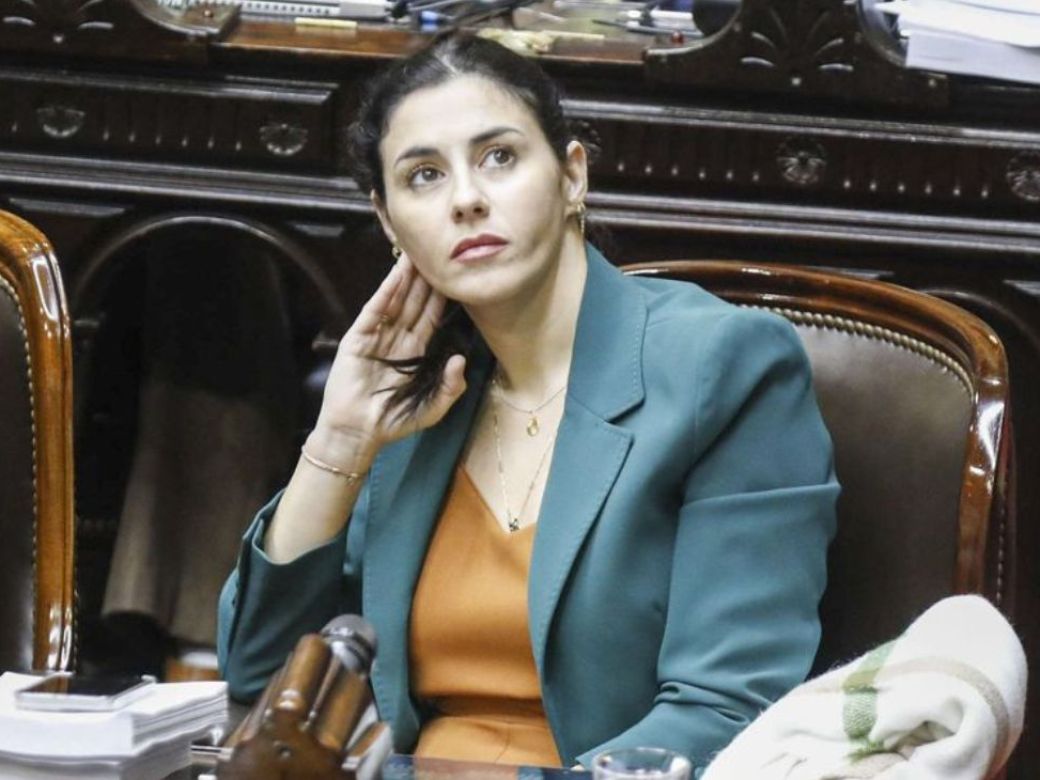 La Casa Rosada con sus accesos restringidos y la diputada Marcela Pagano tras realizar la denuncia.