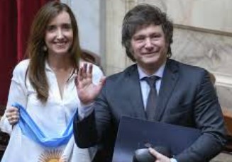 Presidente Milei y Vicepresidenta Villarruel en un contexto de tensión política.