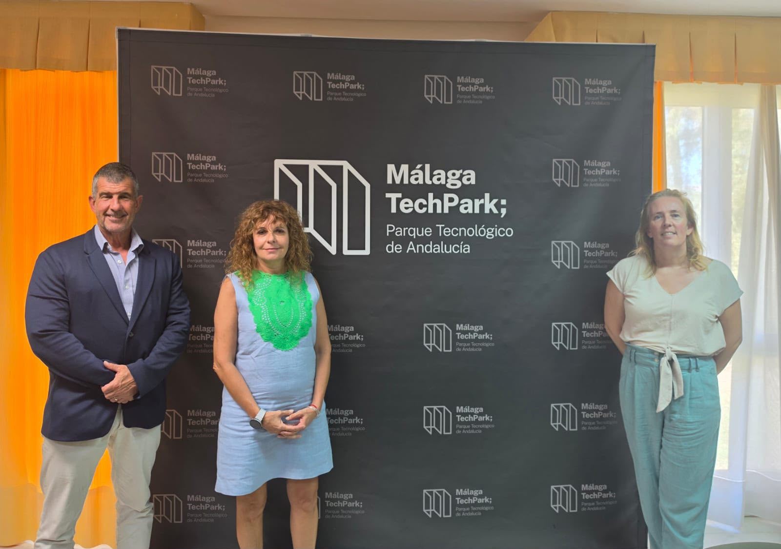 Pasqualini recorrió polos tecnológicos de Málaga y avanzó en vínculos de cooperación.