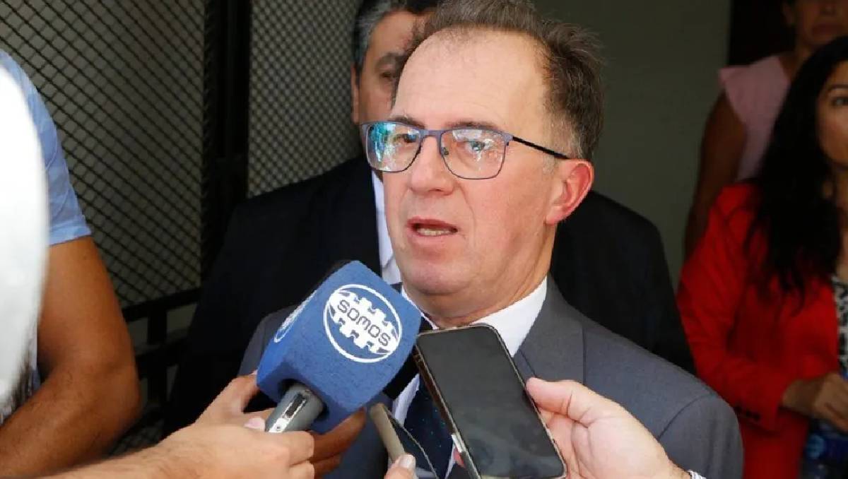 Fachada del Concejo Deliberante de Plottier donde se realizó la presentación del pedido de juicio político.