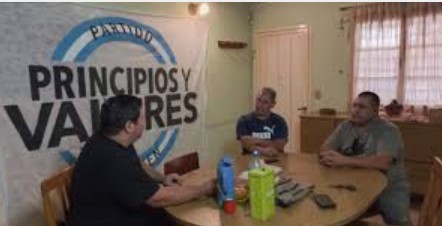 Gabriel Robles, referente de Principios y Valores en Neuquén