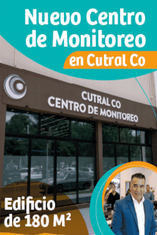 Publicidad del nuevo Centro de Monitoreo de Cutral Co