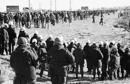 Imágenes históricas de la pueblada de Cutral Co de 1996