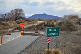 Mapa de la Ruta 21 en Neuquén señalando el tramo Loncopué, Arroyo Hualcupén y el acceso a El Huecú.
