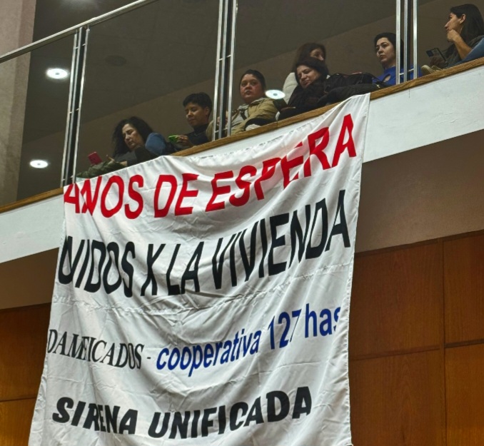 Titulares de la coperativa 127 hectareas