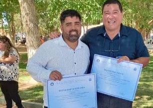 El concejal Martín Sepúlveda durante una entrevista radial donde cuestionó la situación social y los problemas de servicios en Rincón de los Sauces.